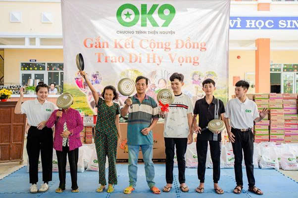 OK9 - Gắn kết cộng đồng, trao gửi hy vọng đến Bến Tre