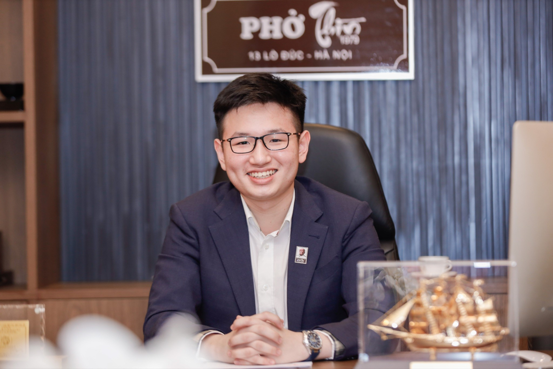 Đoàn Hải Trung - Truyền nhân 2K1 đứng sau sự phát triển vượt bậc của Phở Thìn Lò Đúc