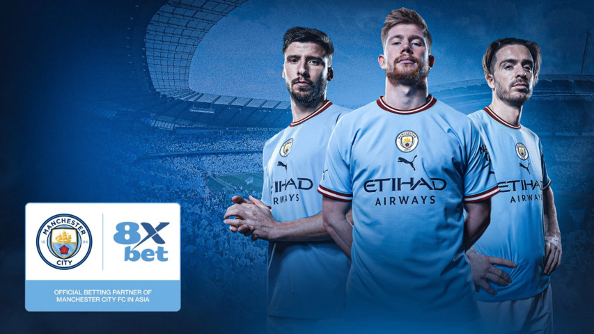 CLB MANCHESTER CITY CÔNG BỐ HỢP TÁC KHU VỰC VỚI 8XBET