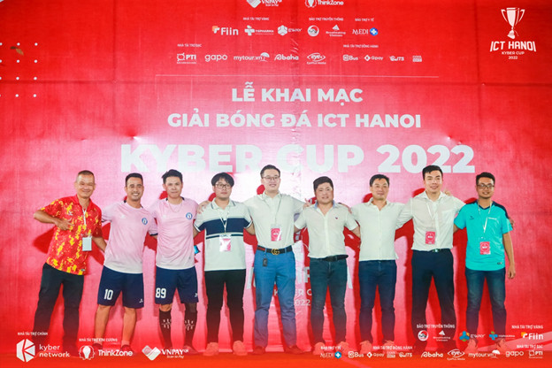 Khai mạc Giải bóng đá ICT Hà Nội - Kyber Cup 2022